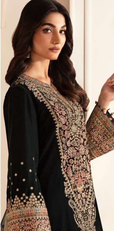 D No -597 Semi Stitched By Anamsa